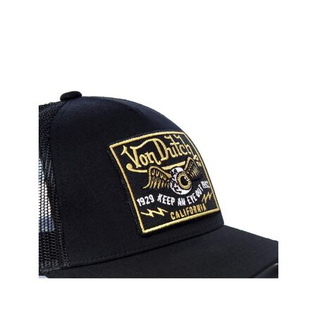 Casquette Trucker filet Black Eye Noir Vondutch