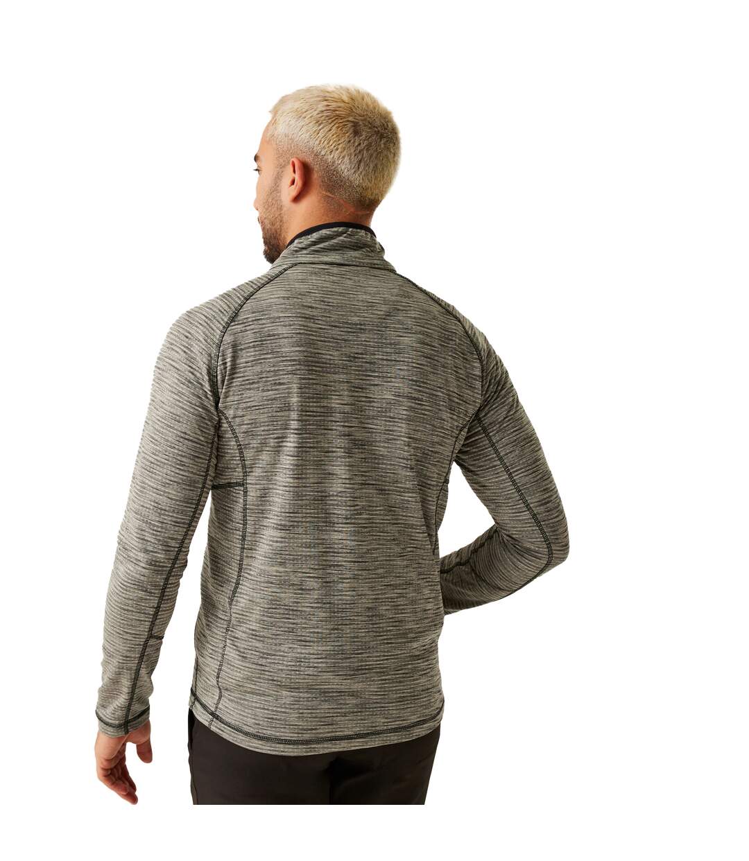 Mens Yonder Ii Half Zip Fleece Top Abbeystone Regatta-3