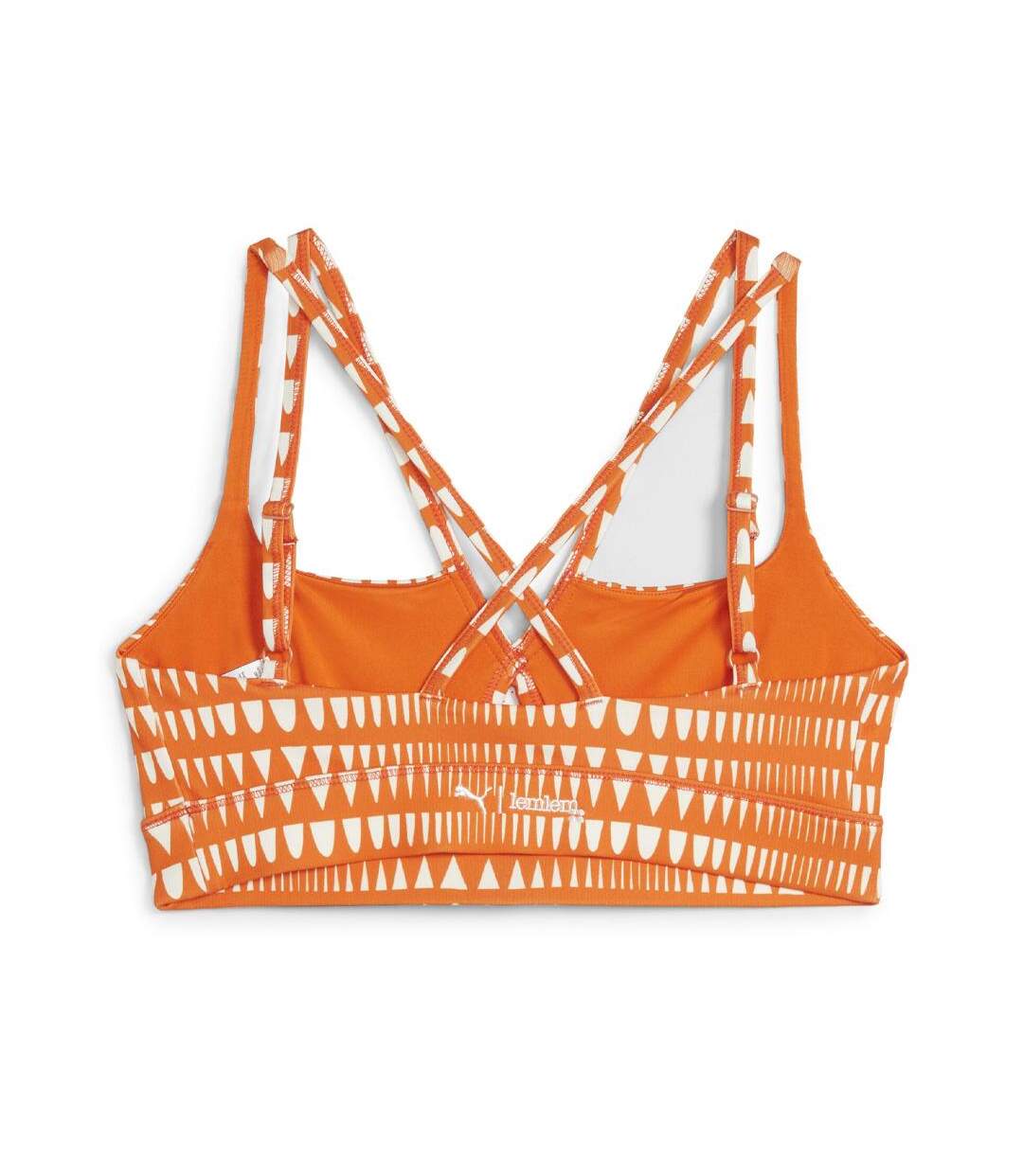 Brassière orange femme puma lemlem impact-2