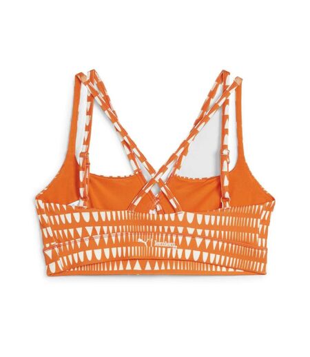 Brassière orange femme puma lemlem impact