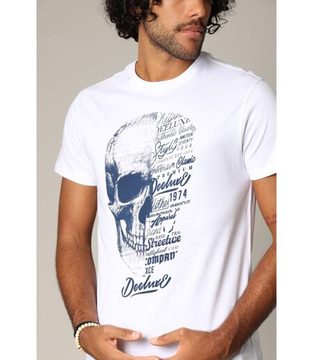 T-shirt en jersey de coton avec print et manches courtes VEGAS