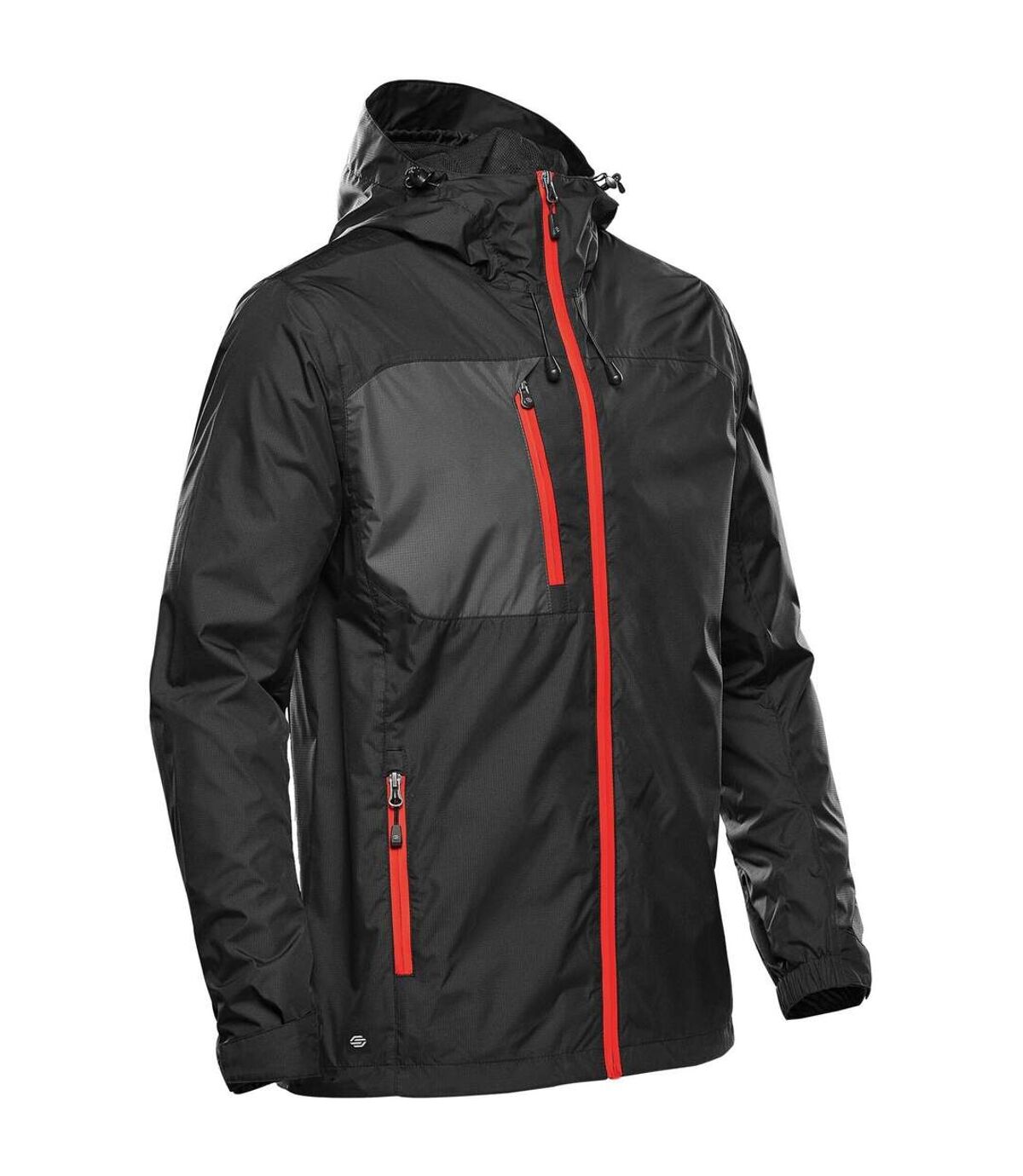 Stormtech - Coupe-vent OLYMPIA - Homme (Noir / rouge vif) - UTBC4895