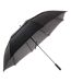Drizzles Mens Auto Double Canopy Golf Umbrella (Noir) (One Size) - UTUT128