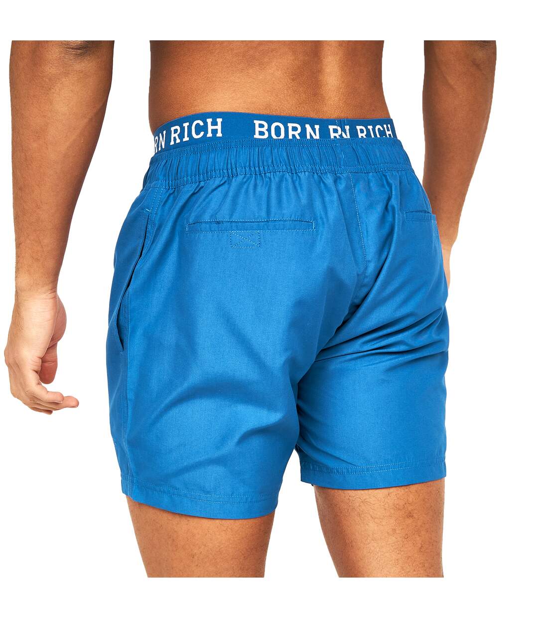 Born Rich Mens Zlatan Swim Shorts (Mazarine Blue)