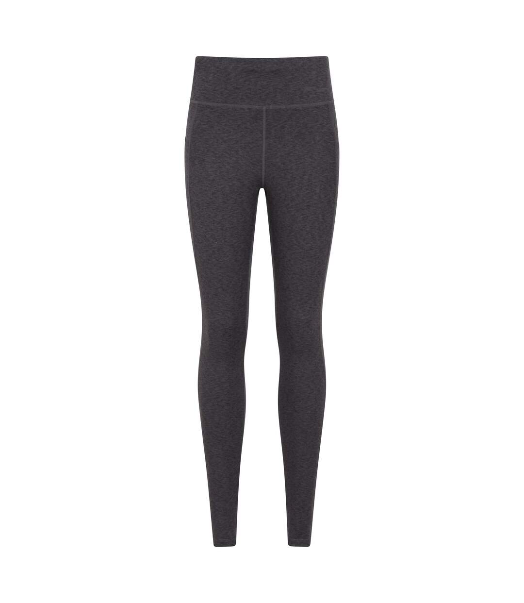 Womens/ladies Contin Trekking Thermal Leggings Grey Mountain Warehouse-2