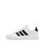 Baskets blanc/noir adidas grand court 3.0-1