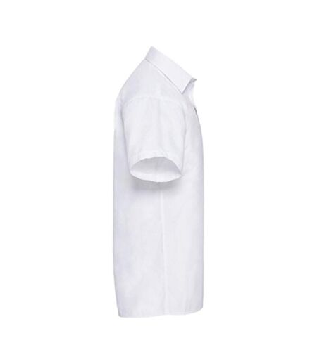 Collection Chemisier À Manches Courtes Femme Blanc Russell