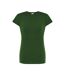T-shirt Comfort Femme Vert Bouteille Chiné JHK-1