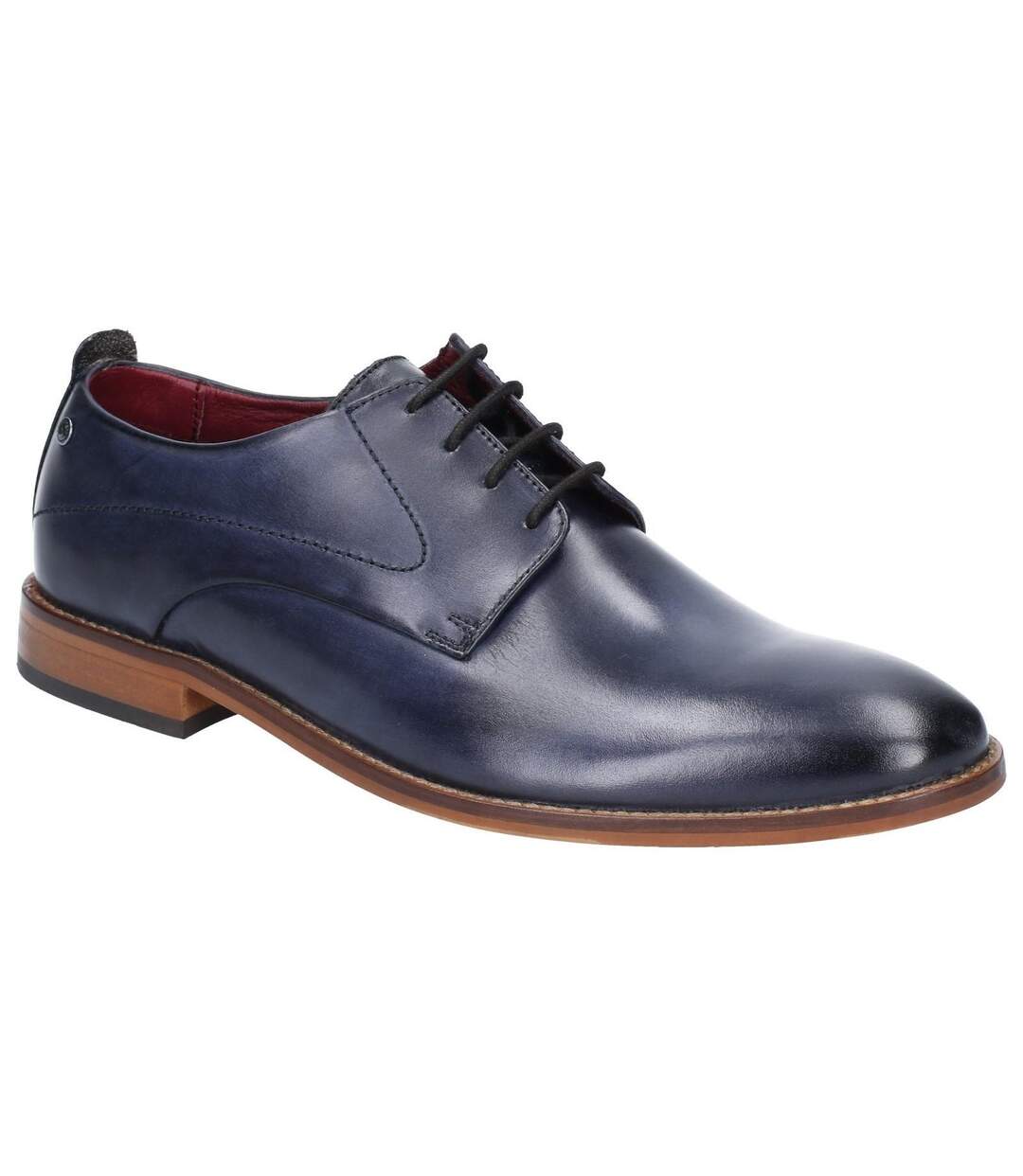 Derbies script homme bleu marine Base London-1