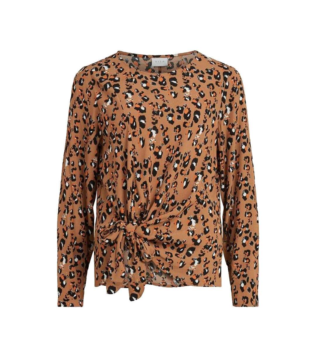 Blouse camel femme Vila Kittie - 38