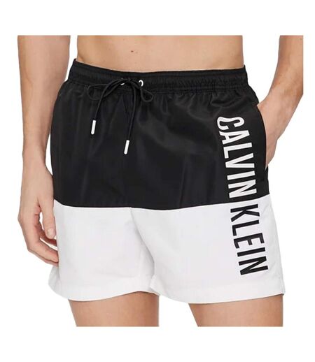 Short de bain Noir/Blanc Homme Calvin Klein Jeans KM0KM00994 - L