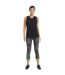 Womens/ladies Run Velocity Racerback Tank Top Black Puma-1