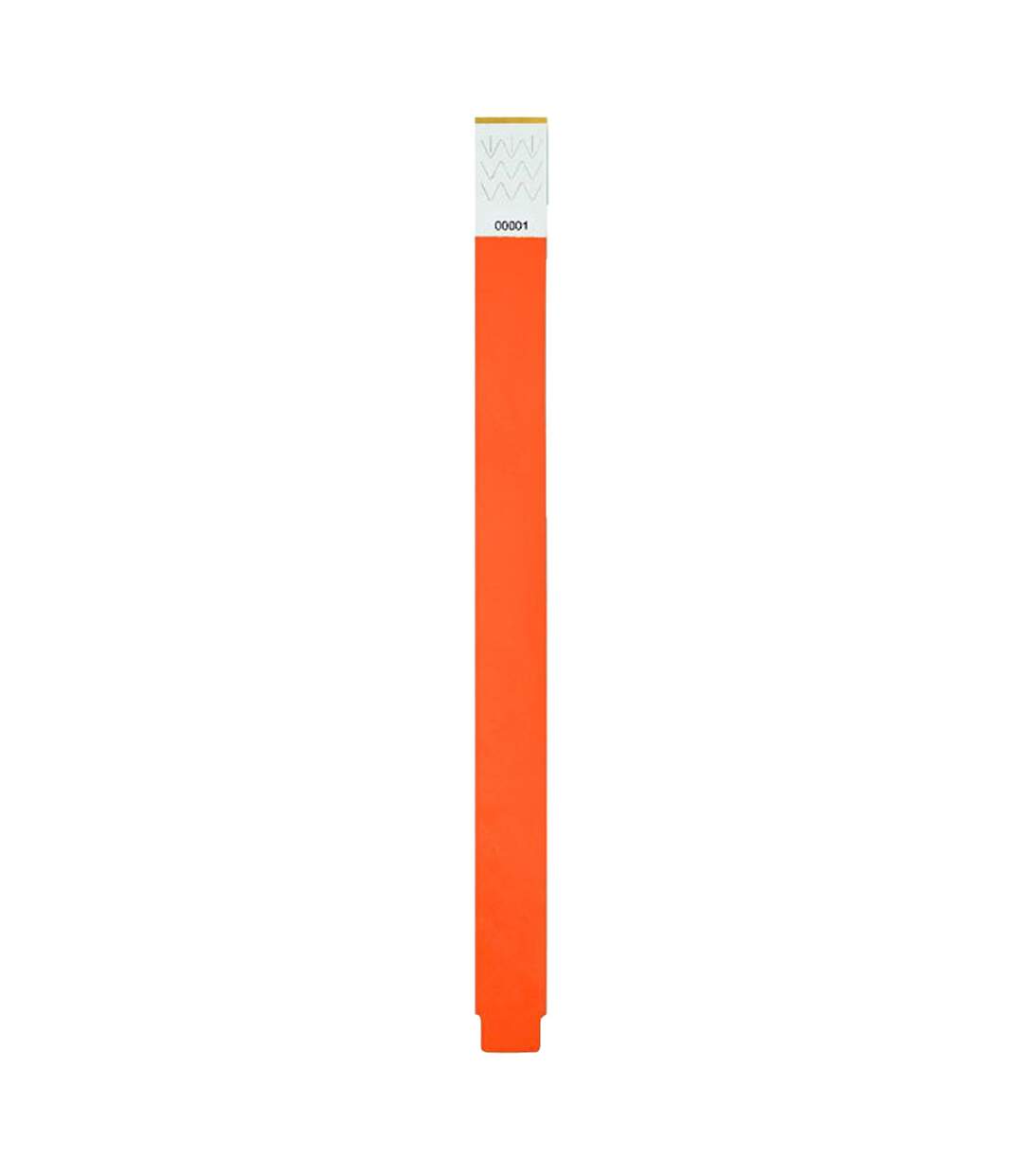 Bracelet tyvek taille unique orange MidOcean-2