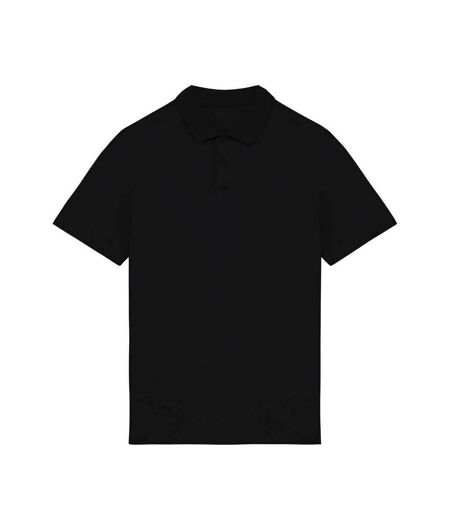 Native Spirit Mens Jersey Polo Shirt (Black) - UTPC5113