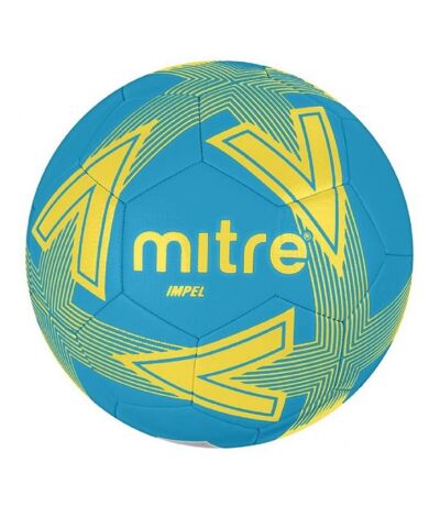Mitre - Ballon de foot IMPEL (Bleu / Jaune) (Taille 5) - UTCS595