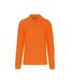 Polo manches longues - Homme - K243 - orange