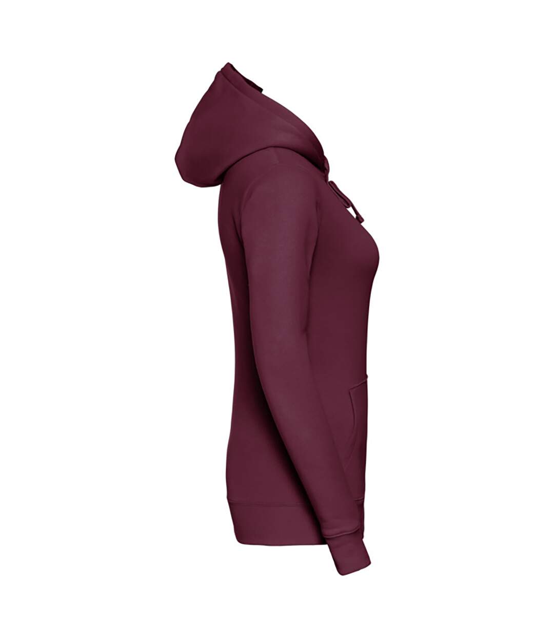 Sweat à capuche authentic femme bordeaux Russell