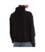Pull noir femme calvin klein jeans chenille-2