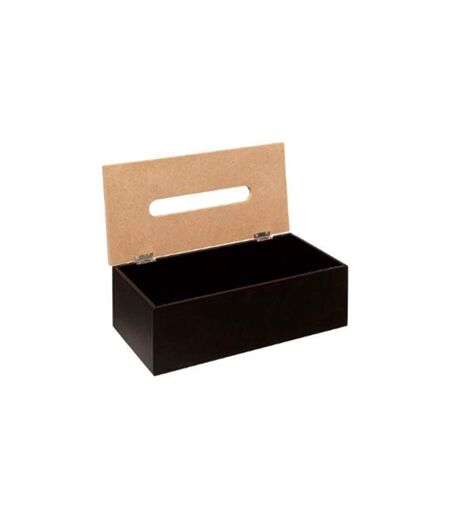 Boîte à Mouchoirs Déco Modern 25cm Charbon