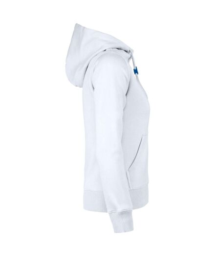 Womens/ladies Fastpitch Hoodie White Printer