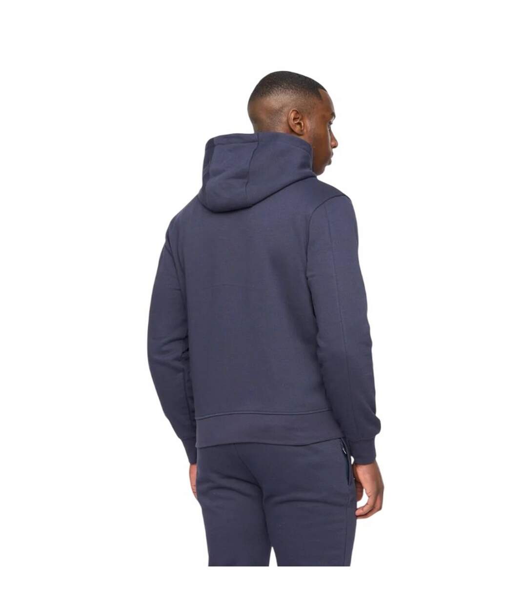 Mens chemtars full zip hoodie navy Duck and Cover-2