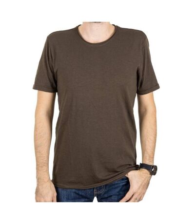 T-shirt kaki homme teddy smith turos - s