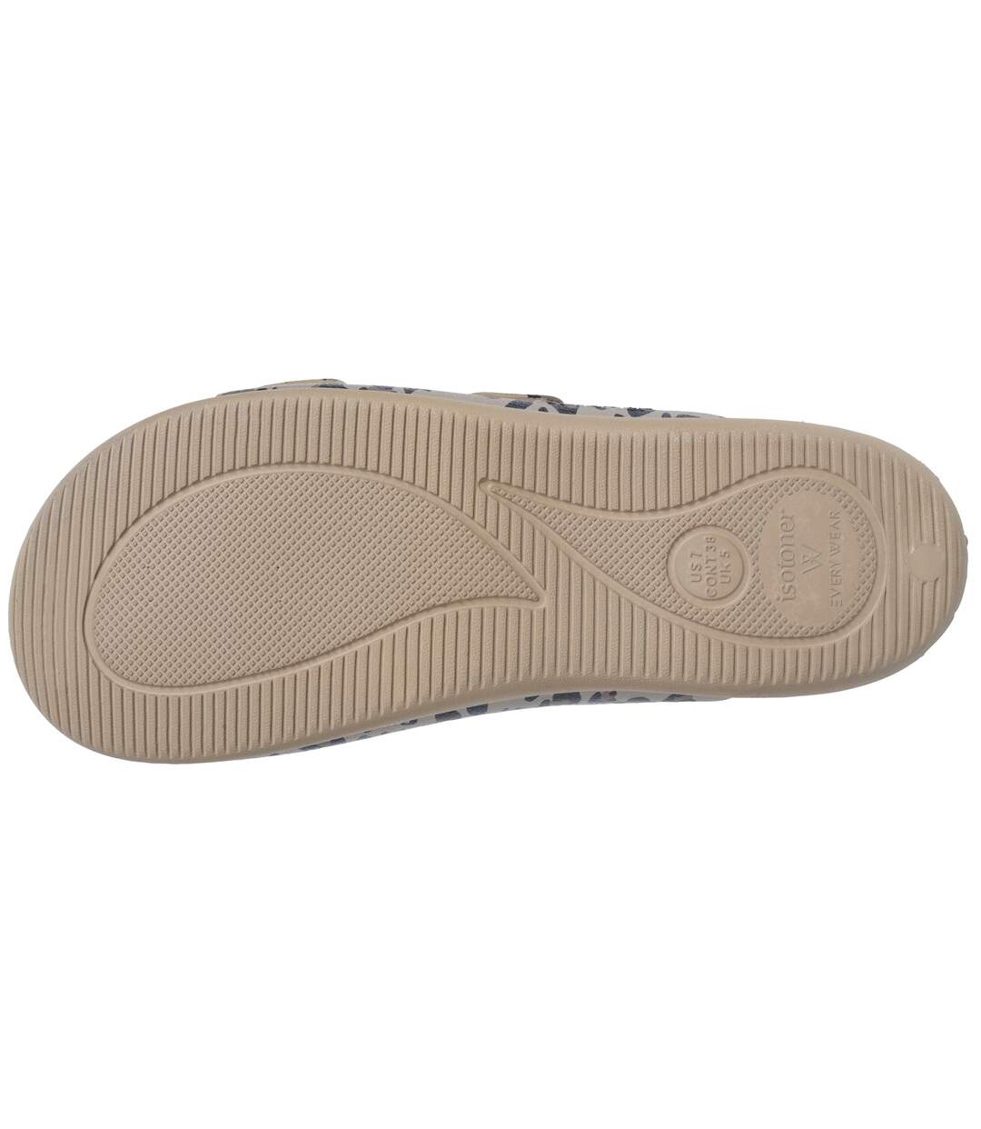 Isotoner Sandales femme semelle extra-flex, légère, patch talon ultra confort-5