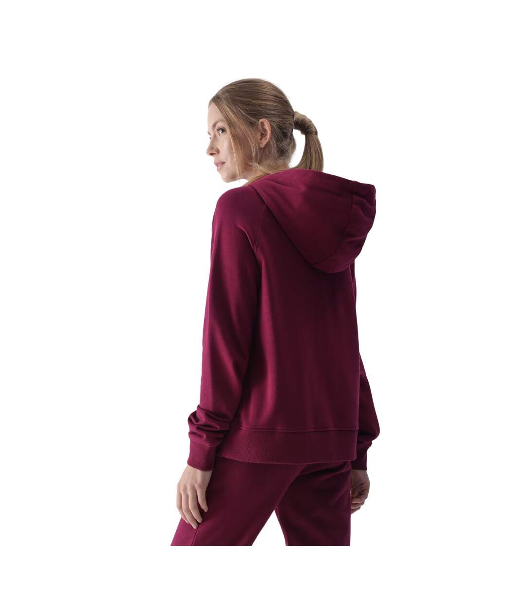 Sweat À Capuche Wmm00tswsf1468 Femme Violet 4F-3