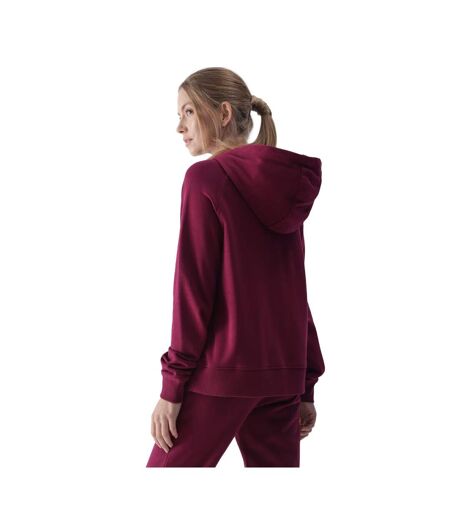 Sweat À Capuche Wmm00tswsf1468 Femme Violet 4F
