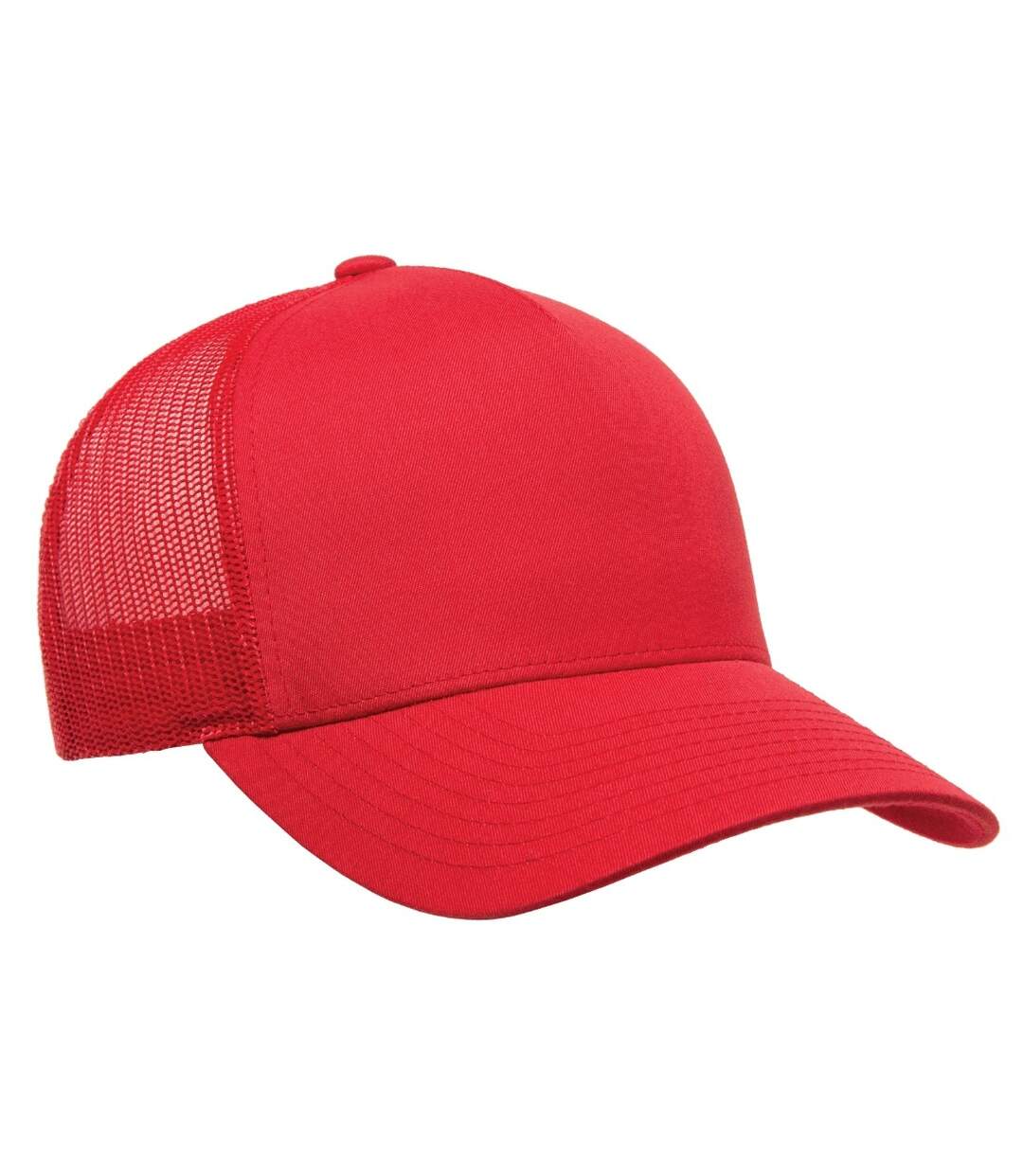 Casquette trucker flexfit rouge Yupoong-4