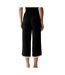 Pantalon large 7/8 noir femme morgan pantalon fluide-2