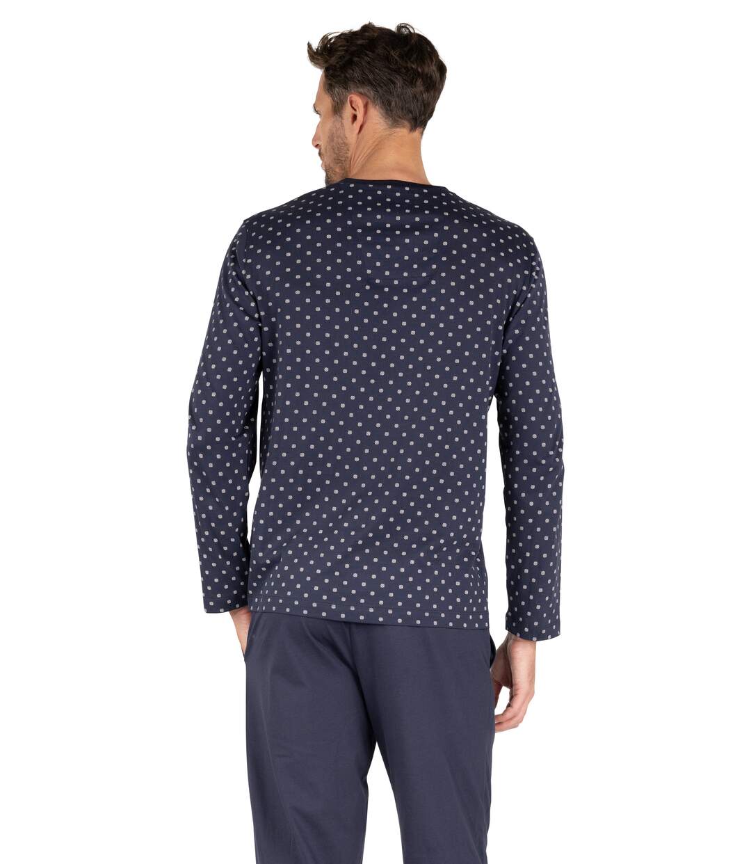 Pyjama long homme Mercerisé Eminence-2