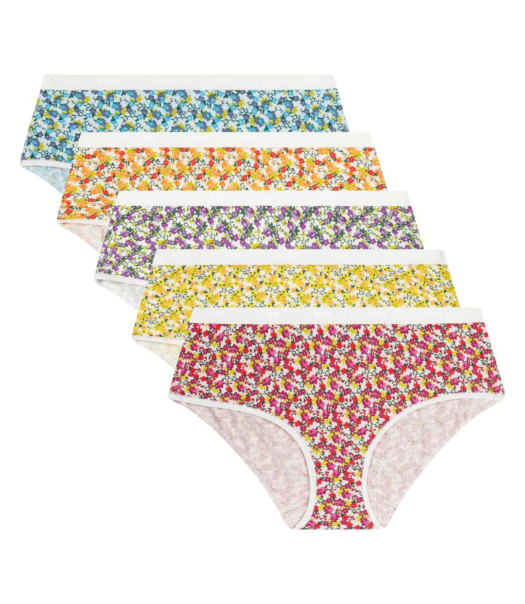 Lot de 5 Shorties Les Pockets Coton-3