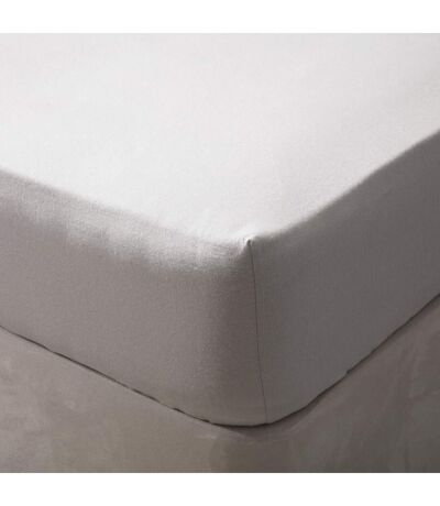 Belledorm Brushed Cotton Fitted Sheet (Grey) - UTBM303