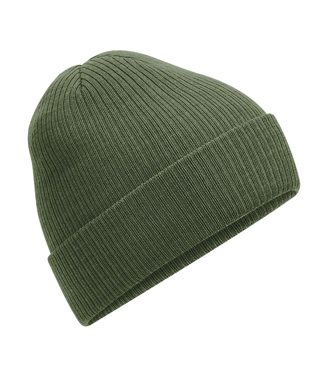 Bonnet Adulte Vert Olive Beechfield-2