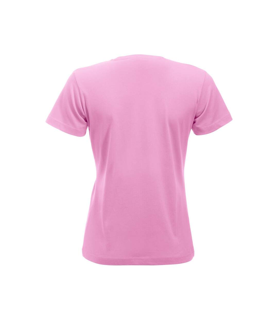 T-shirt New Classic Femme Rose Vif Clique-2