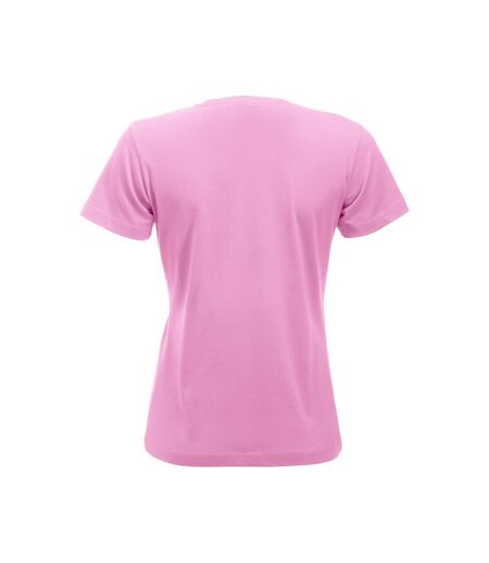 T-shirt New Classic Femme Rose Vif Clique
