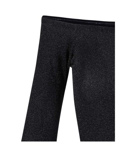 Haut Manches Longues Motif/style Paillettes Femme Noir Urban Classics