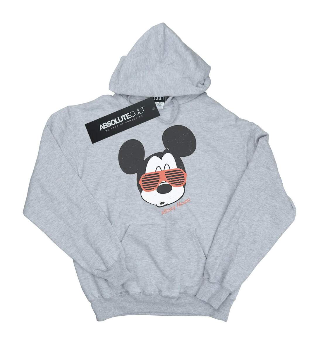 Disney - Sweat à capuche MICKEY MOUSE SUNGLASSES - Femme (Gris chiné) - UTBI10734-1