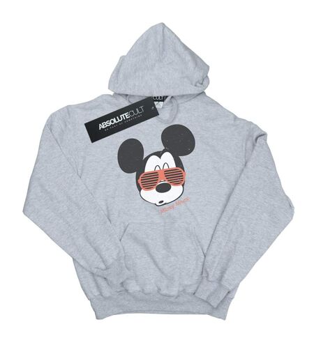 Disney - Sweat à capuche MICKEY MOUSE SUNGLASSES - Femme (Gris chiné) - UTBI10734