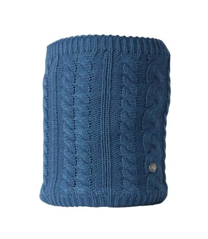 Hy Womens/Ladies Melrose Cable Knit Snood (Petrol Blue) (One Size)