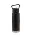 On the go handle leakproof vacuum insulated water bottle one size black XD Collection-1