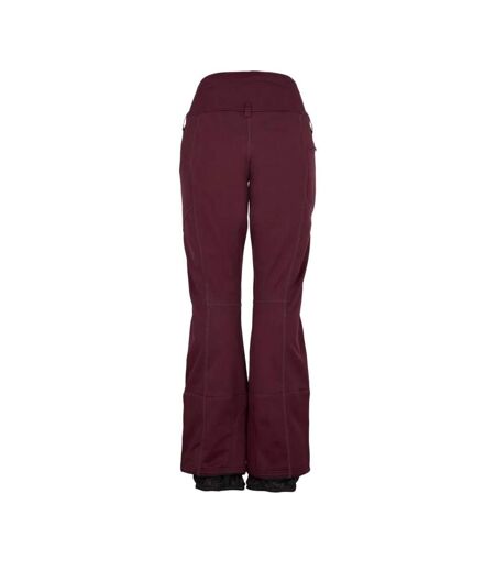 Pantalon de ski bordeaux femme o'neill blessed