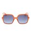 Lunettes De Soleil Motif/style Dégradé Femme Taille Unique Orange Bleu Guess-2