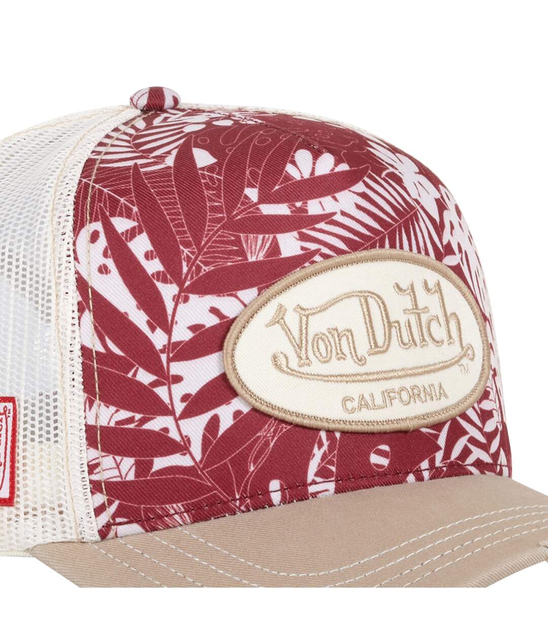 Casquette trucker avec filet Print Jungle Vondutch-3