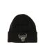 Chicago Bulls Bonnet Noir Homme New Era Metallic Badge - OSFM