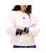 Sweat blanc femme tommy hilfiger badge crew-1