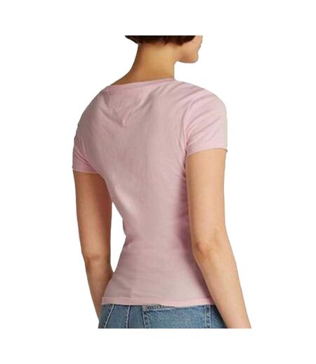 T-shirt rose femme tommy hilfiger aruba - l