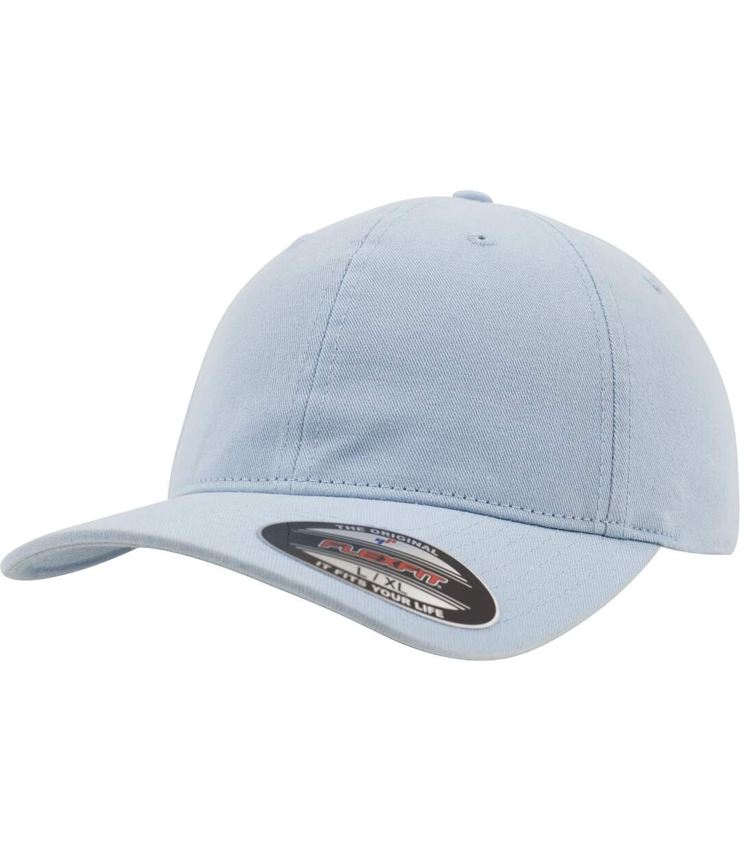 Casquette baseball adulte unisexe bleu clair Flexfit