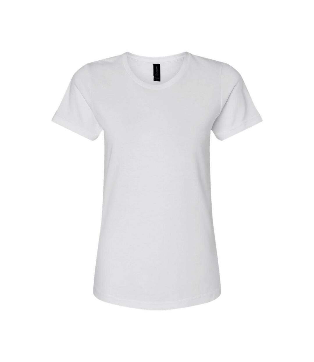 T-shirt softstyle femme blanc Gildan